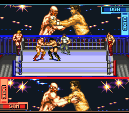 Hammerlock Wrestling (USA) In game screenshot